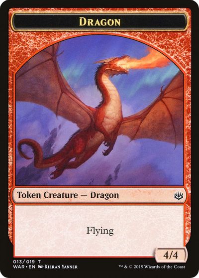 Dragon // Spirit Double-sided Token [Challenger 2020 Tokens] | Rock City Comics