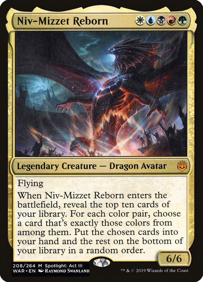 Niv-Mizzet Reborn [War of the Spark] | Rock City Comics