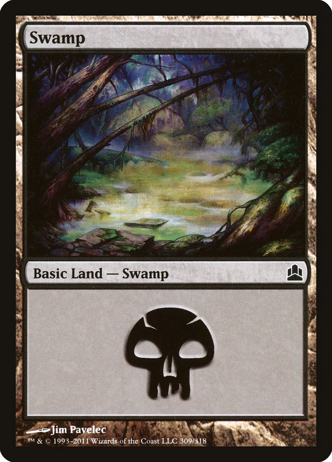 Swamp (309) [Commander 2011] | Rock City Comics