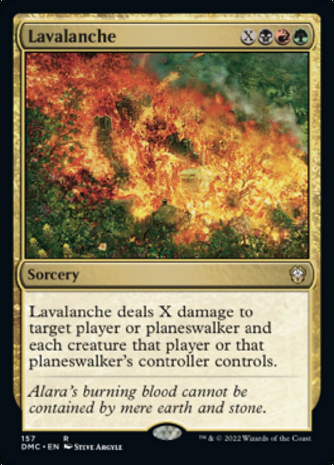 Lavalanche [Dominaria United Commander] | Rock City Comics