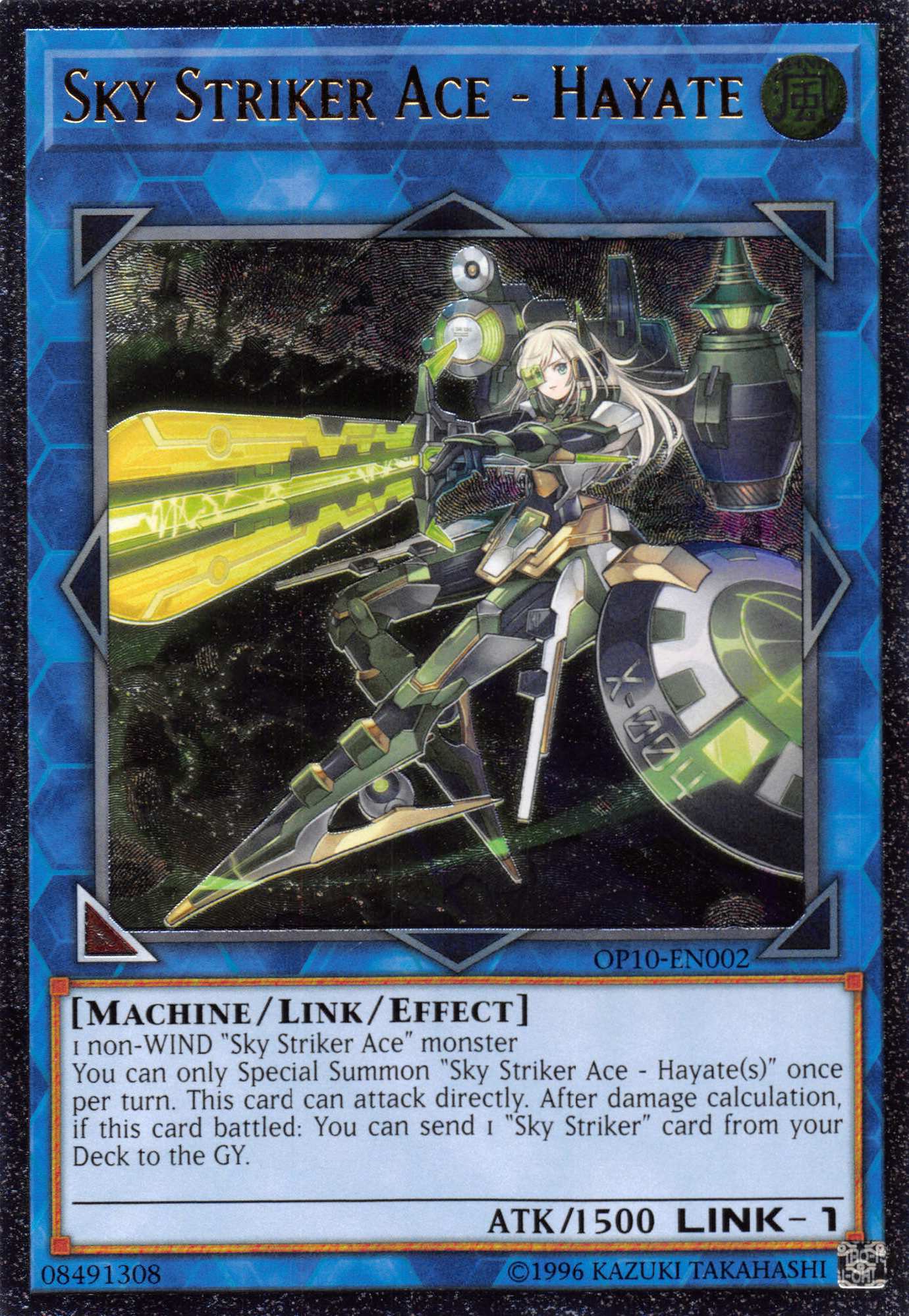 Sky Striker Ace - Hayate [OP10-EN002] Ultimate Rare | Rock City Comics