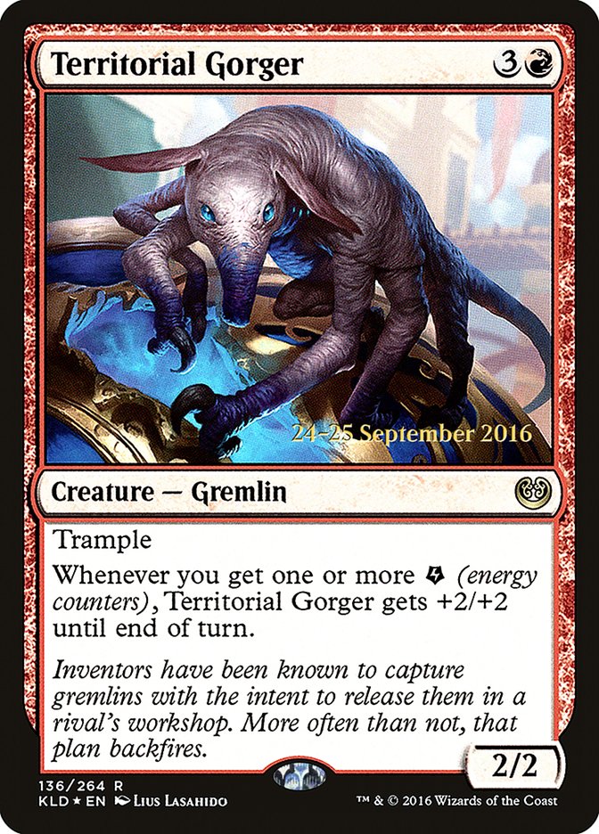 Territorial Gorger  [Kaladesh Prerelease Promos] | Rock City Comics