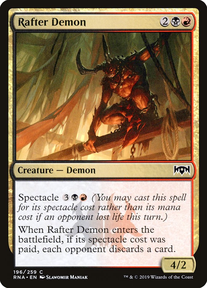 Rafter Demon [Ravnica Allegiance] | Rock City Comics