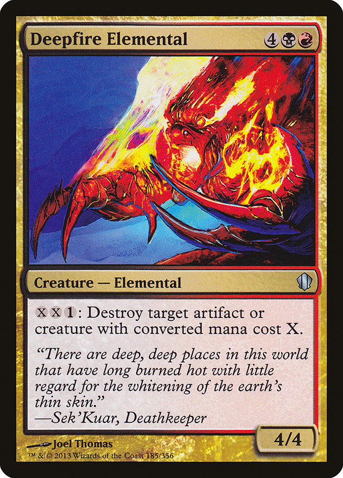 Deepfire Elemental [Commander 2013] | Rock City Comics