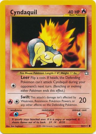 Cyndaquil (56/111) [Neo Genesis Unlimited] | Rock City Comics