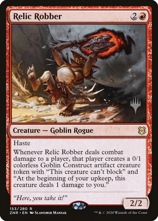 Relic Robber (Promo Pack) [Zendikar Rising Promos] | Rock City Comics