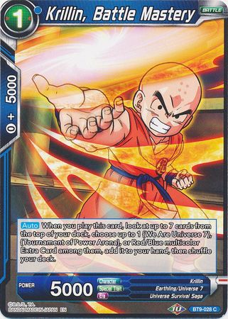 Krillin, Battle Mastery [BT9-028] | Rock City Comics