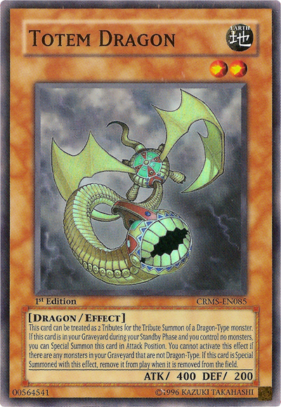 Totem Dragon [CRMS-EN085] Super Rare | Rock City Comics