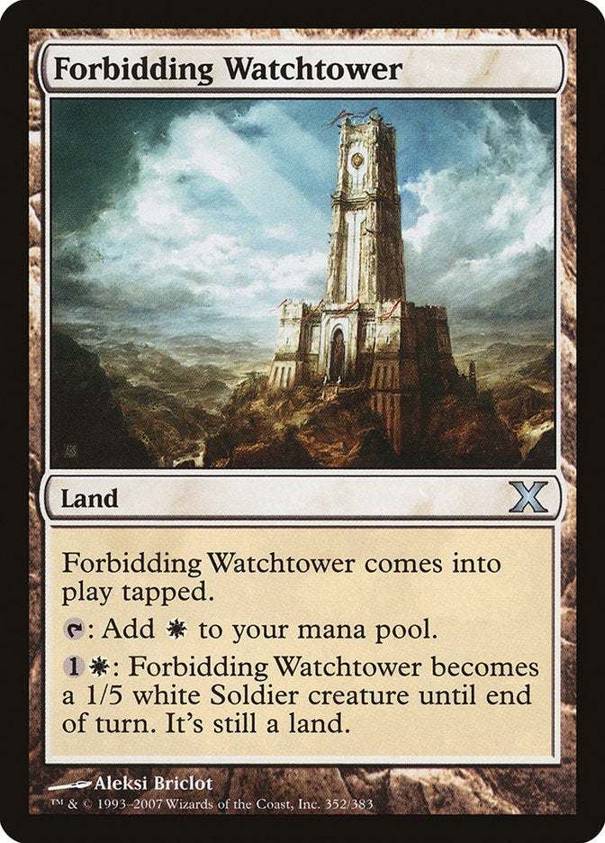 Forbidding Watchtower [Tenth Edition] | Rock City Comics