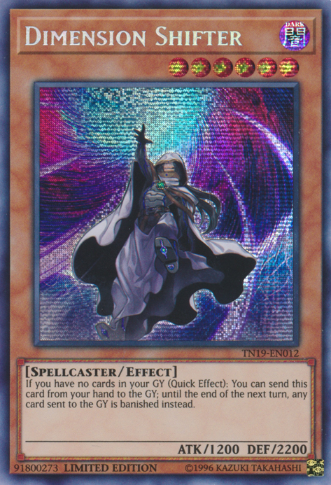 Dimension Shifter [TN19-EN012] Prismatic Secret Rare | Rock City Comics