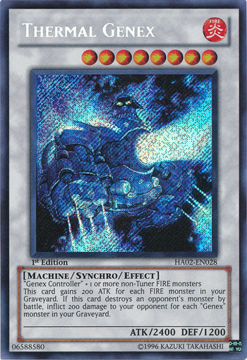 Thermal Genex [HA02-EN028] Secret Rare | Rock City Comics