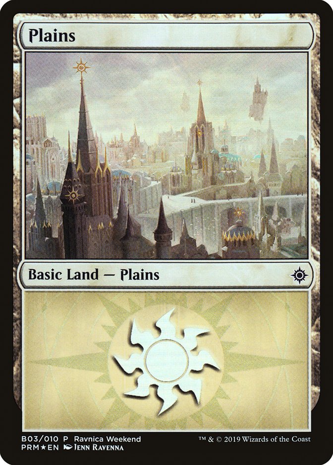 Plains (B03) [Ravnica Allegiance Guild Kit] | Rock City Comics