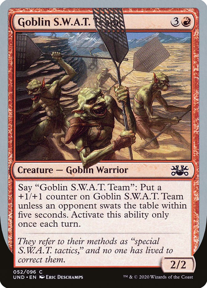 Goblin S.W.A.T. Team [Unsanctioned] | Rock City Comics