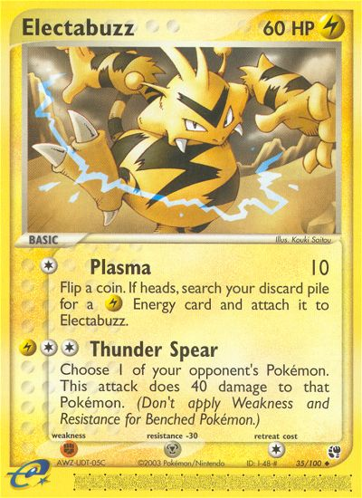 Electabuzz (35/100) [EX: Sandstorm] | Rock City Comics