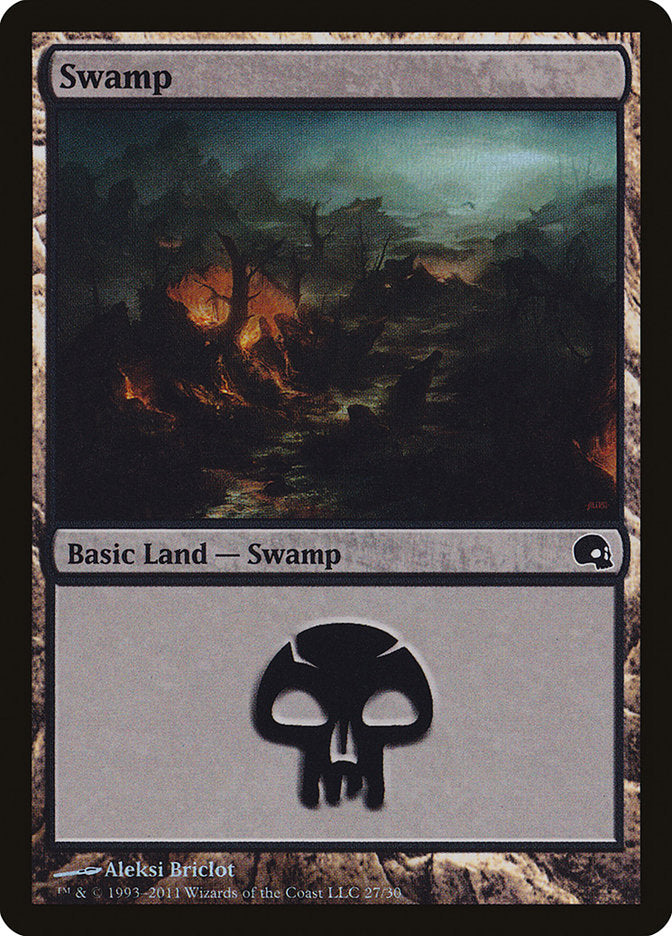 Swamp (27) [Premium Deck Series: Graveborn] | Rock City Comics