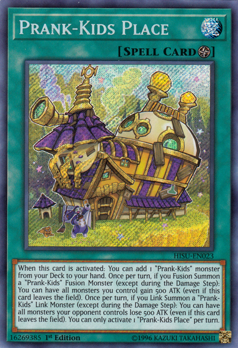 Prank-Kids Place [HISU-EN023] Secret Rare | Rock City Comics