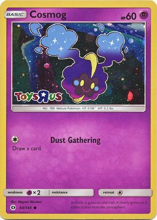 Cosmog (64/149) (Toys R Us Promo) [Sun & Moon: Base Set] | Rock City Comics