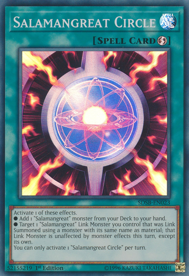 Salamangreat Circle [SDSB-EN023] Super Rare | Rock City Comics