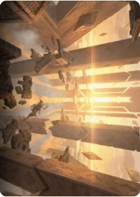 Skyclave Basilica Art Card [Zendikar Rising Art Series] | Rock City Comics