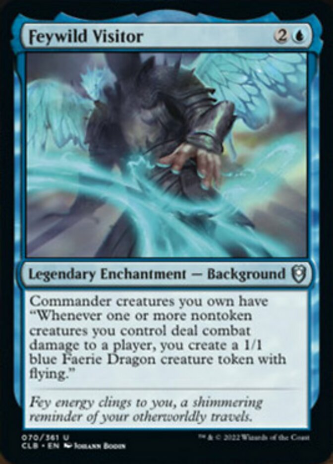 Feywild Visitor [Commander Legends: Battle for Baldur's Gate] | Rock City Comics