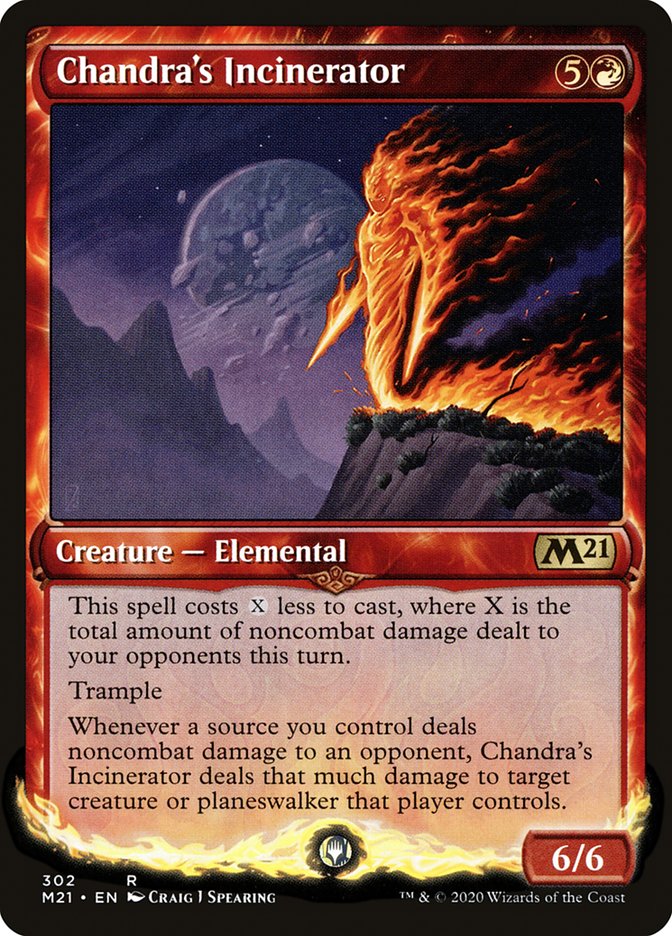 Chandra's Incinerator (Showcase) [Core Set 2021] | Rock City Comics