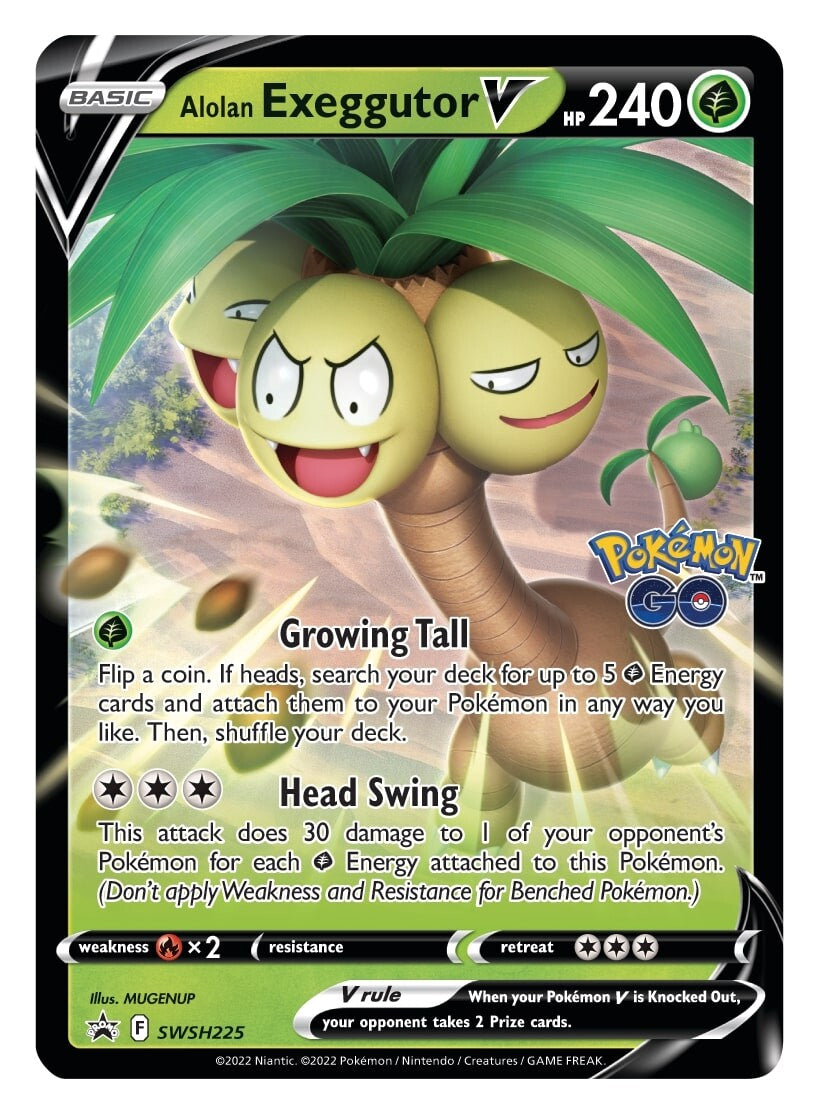 Alolan Exeggutor V (SWSH225) [Sword & Shield: Black Star Promos] | Rock City Comics