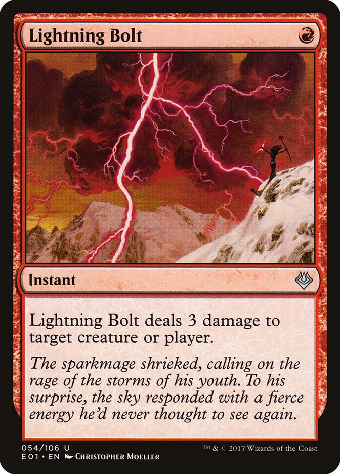 Lightning Bolt [Archenemy: Nicol Bolas] | Rock City Comics