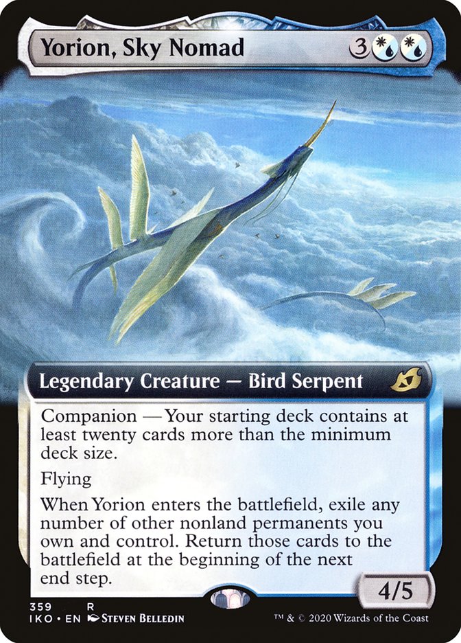 Yorion, Sky Nomad (Extended Art) [Ikoria: Lair of Behemoths] | Rock City Comics