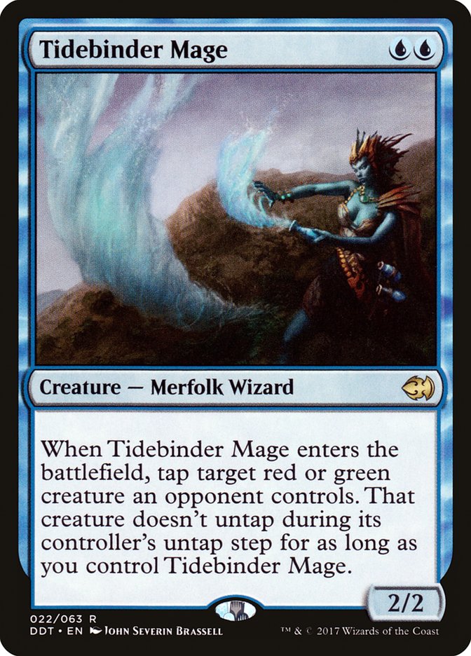 Tidebinder Mage [Duel Decks: Merfolk vs. Goblins] | Rock City Comics