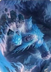 Icehide Troll Art Card [Kaldheim: Art Series] | Rock City Comics