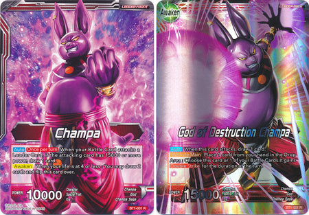 Champa // God of Destruction Champa [BT1-001] | Rock City Comics