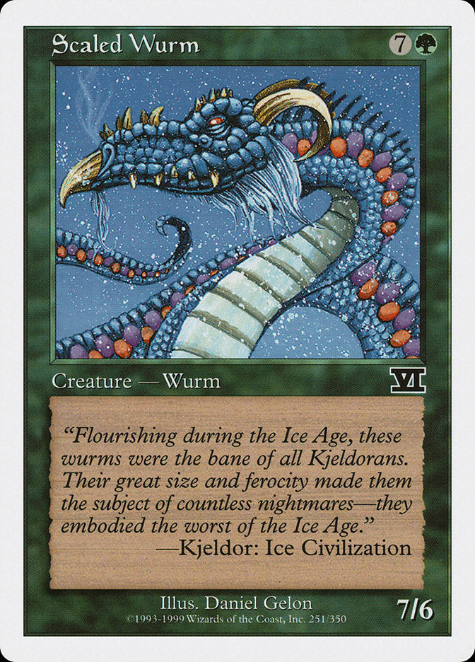 Scaled Wurm [Classic Sixth Edition] | Rock City Comics