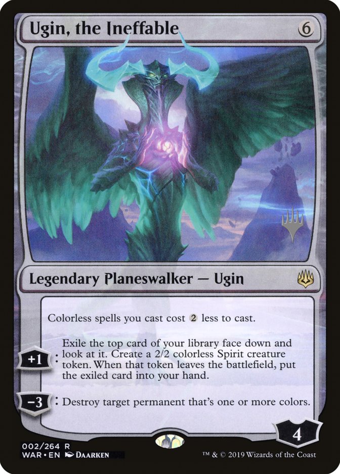 Ugin, the Ineffable (Promo Pack) [War of the Spark Promos] | Rock City Comics