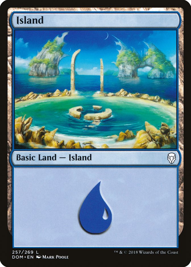 Island (257) [Dominaria] | Rock City Comics