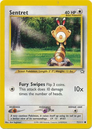 Sentret (71/111) [Neo Genesis Unlimited] | Rock City Comics