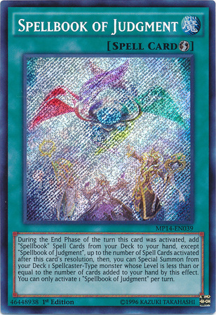 Spellbook of Judgment [MP14-EN039] Secret Rare | Rock City Comics
