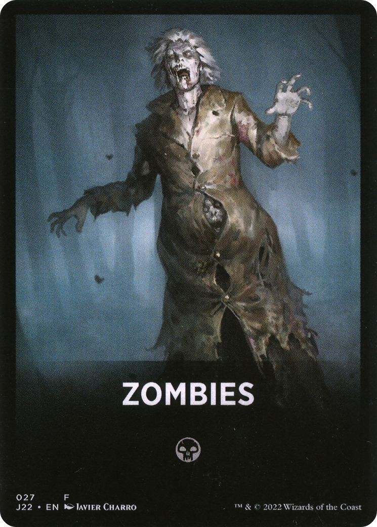 Zombies Theme Card [Jumpstart 2022 Front Cards] | Rock City Comics