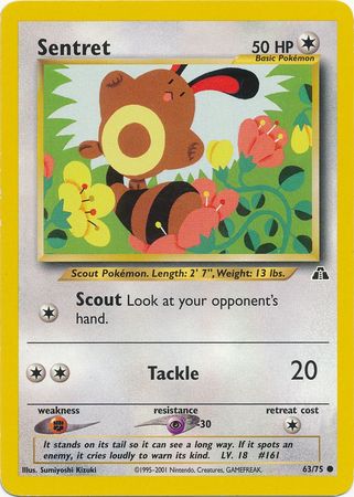 Sentret (63/75) [Neo Discovery Unlimited] | Rock City Comics