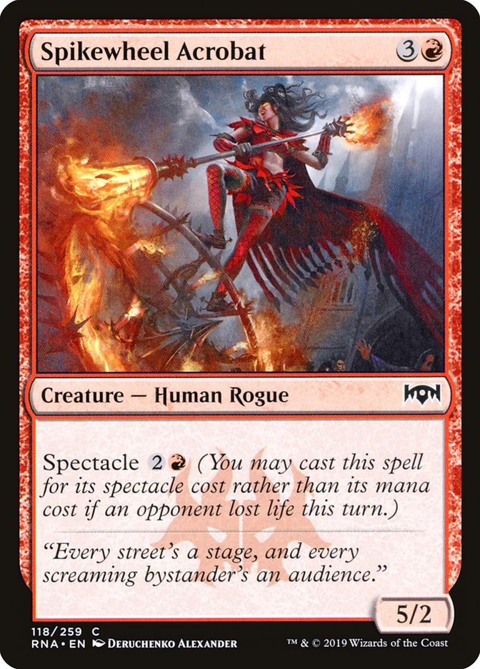 Spikewheel Acrobat [Ravnica Allegiance] | Rock City Comics