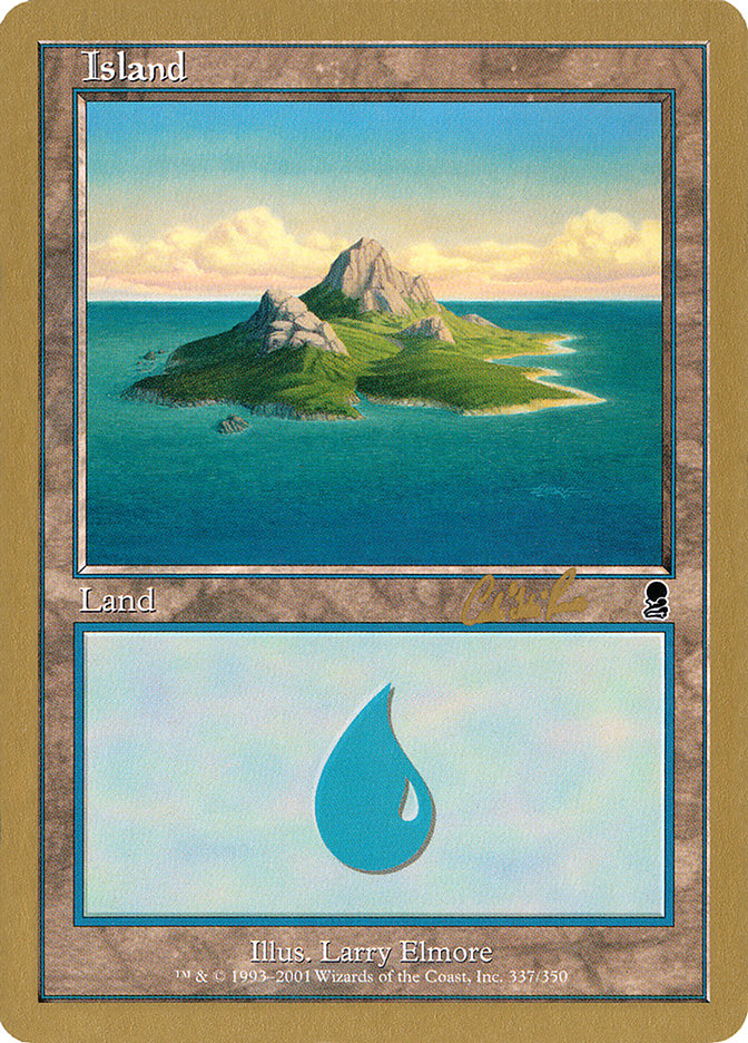 Island (cr337a) (Carlos Romao) [World Championship Decks 2002] | Rock City Comics