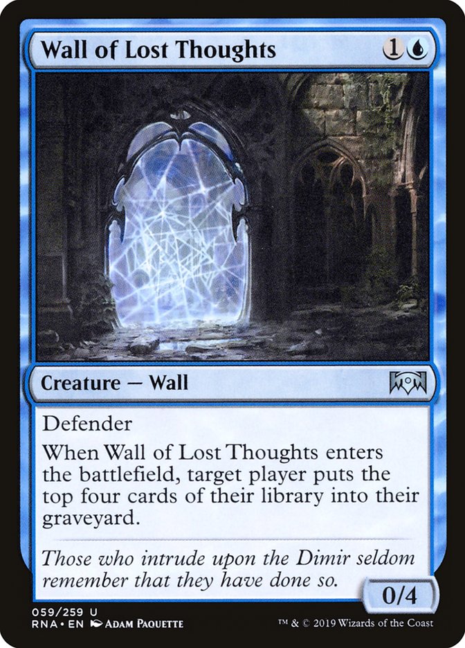 Wall of Lost Thoughts [Ravnica Allegiance] | Rock City Comics