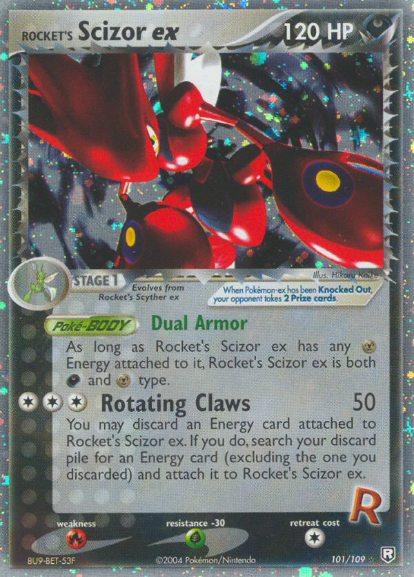 Rocket's Scizor ex (101/109) [EX: Team Rocket Returns] | Rock City Comics