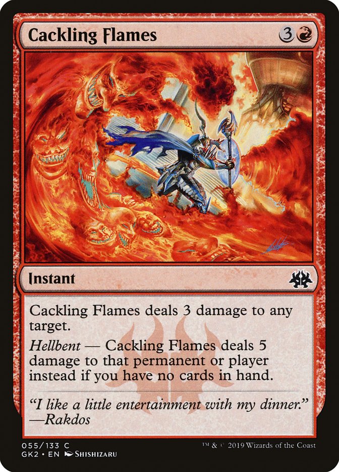 Cackling Flames [Ravnica Allegiance Guild Kit] | Rock City Comics