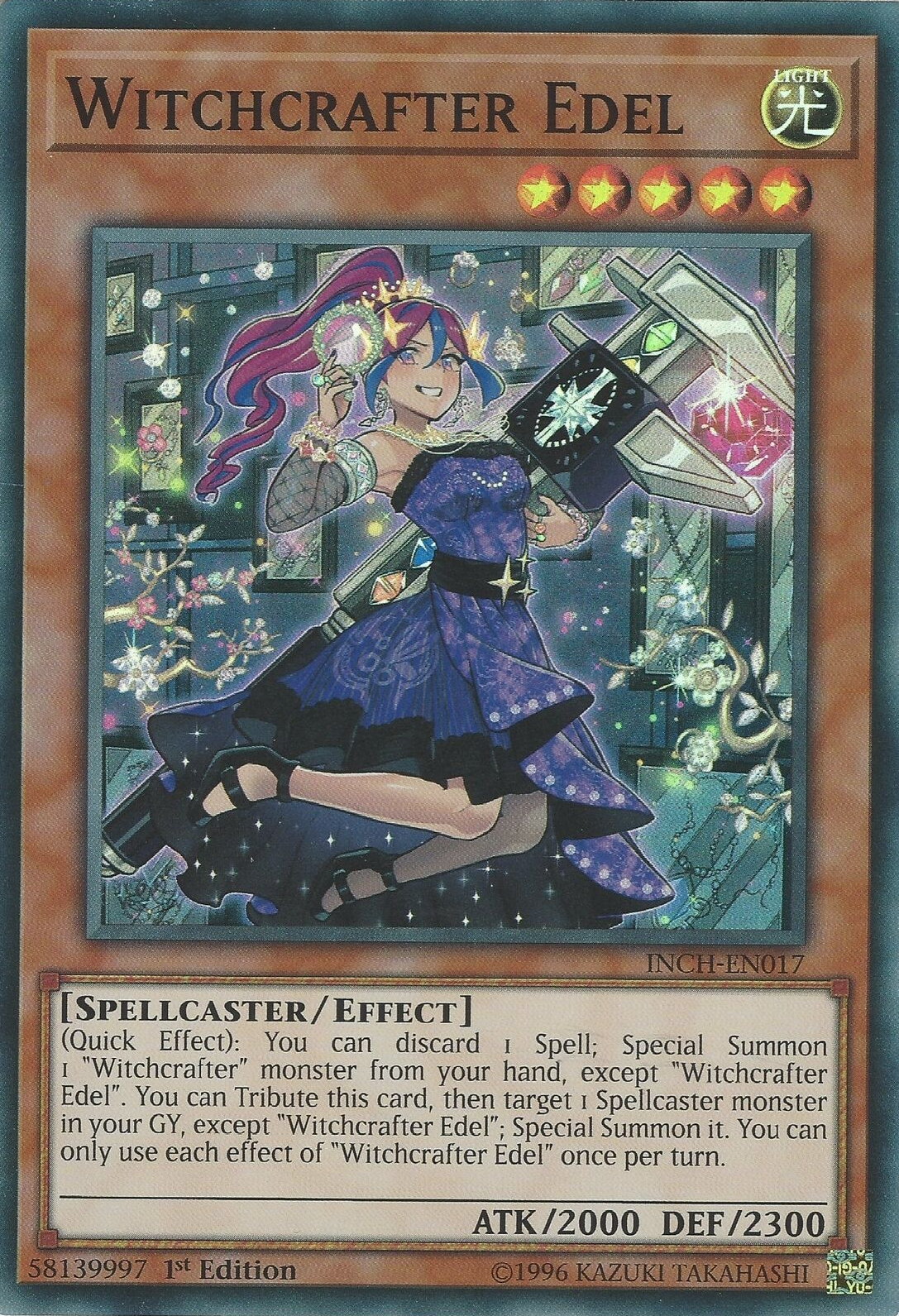 Witchcrafter Edel [INCH-EN017] Super Rare | Rock City Comics