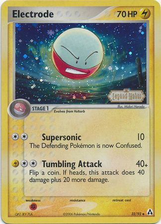 Electrode (32/92) (Stamped) [EX: Legend Maker] | Rock City Comics