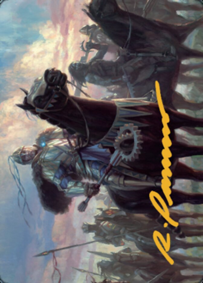 Shanid, Sleepers' Scourge Art Card (Gold-Stamped Signature) [Dominaria United Art Series] | Rock City Comics