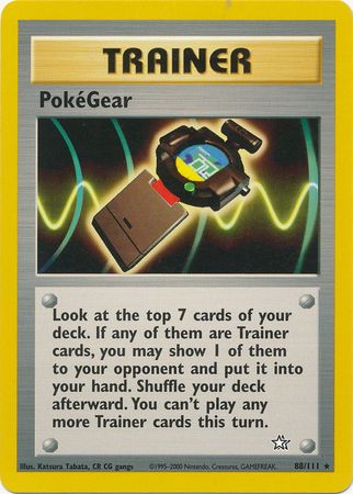 PokeGear (88/111) [Neo Genesis Unlimited] | Rock City Comics