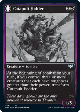 Catapult Fodder // Catapult Captain [Innistrad: Double Feature] | Rock City Comics