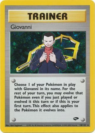 Giovanni (18/132) [Gym Challenge Unlimited] | Rock City Comics