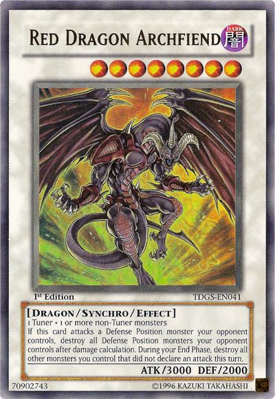 Red Dragon Archfiend [TDGS-EN041] Ultra Rare | Rock City Comics